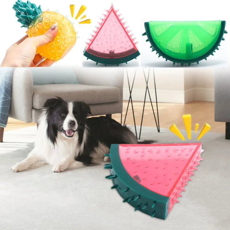 Cooling Fruit dog chew toy – Dog Toys