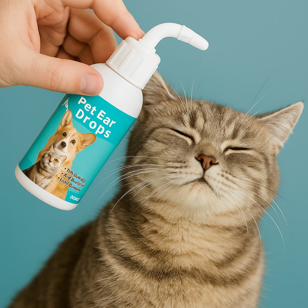 Natural Cat Ear Cleaning Drops – Care & More