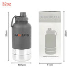 3-in-1 Stainless Steel Pet Bottle