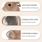 3-in-1 Stainless Steel Pet Bottle