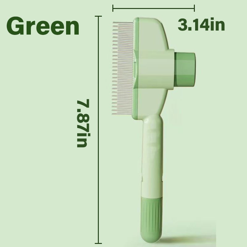 🔥Self-cleaning Pet Flea Comb Grooming Brush