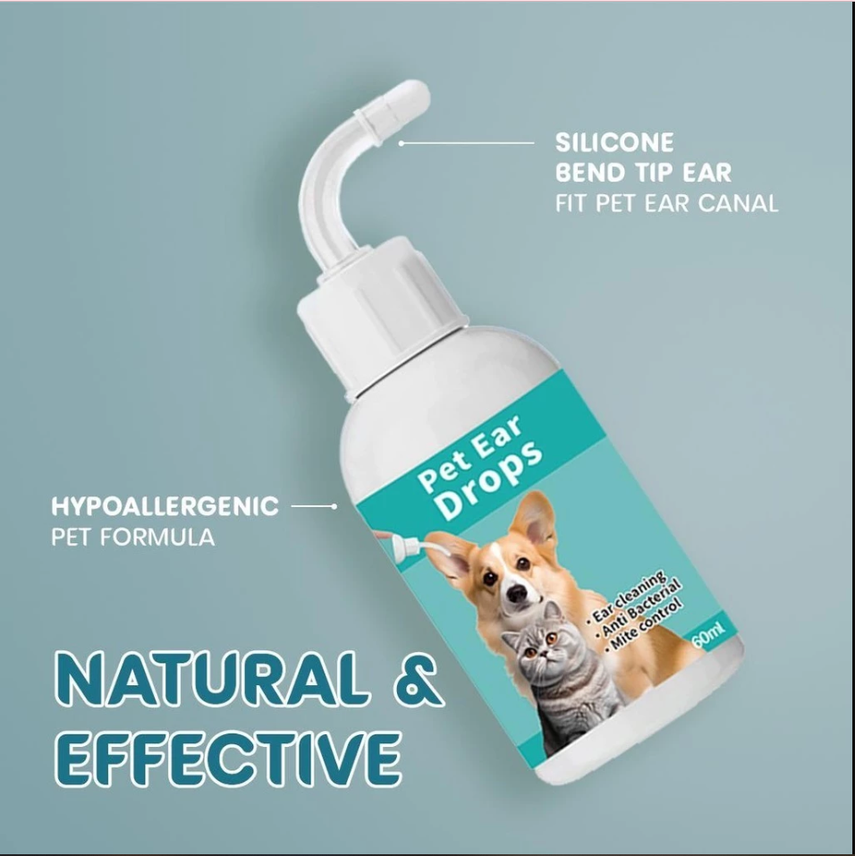 Natural Cat Ear Cleaning Drops – Care & More