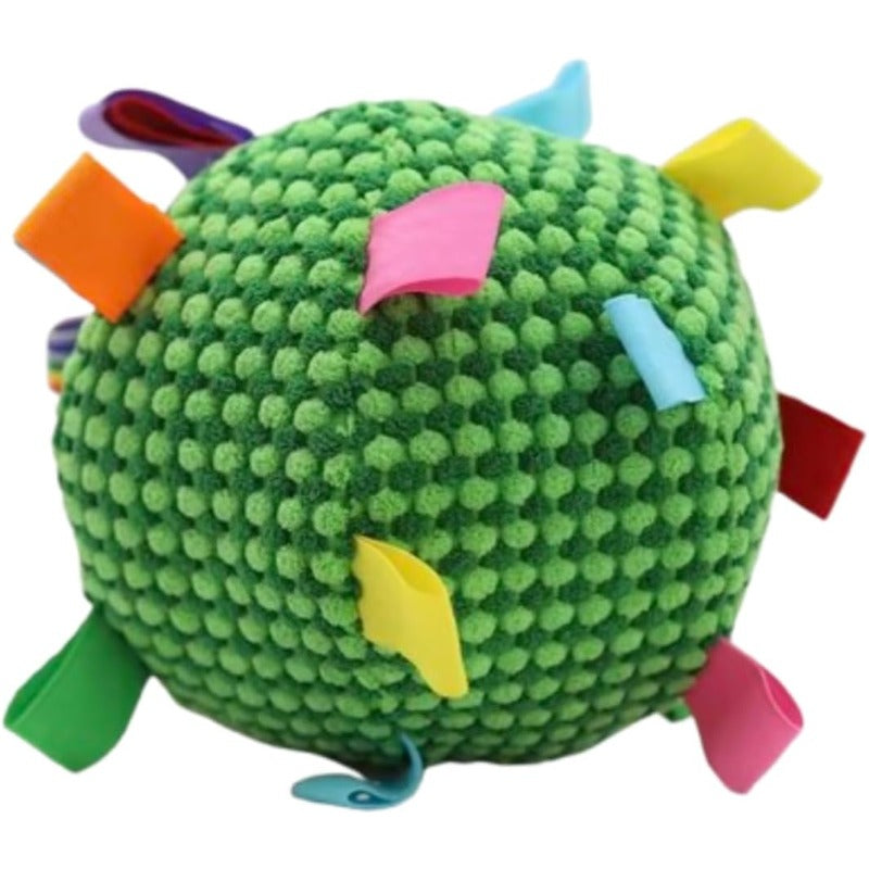 Interactive Plush Dog Toy