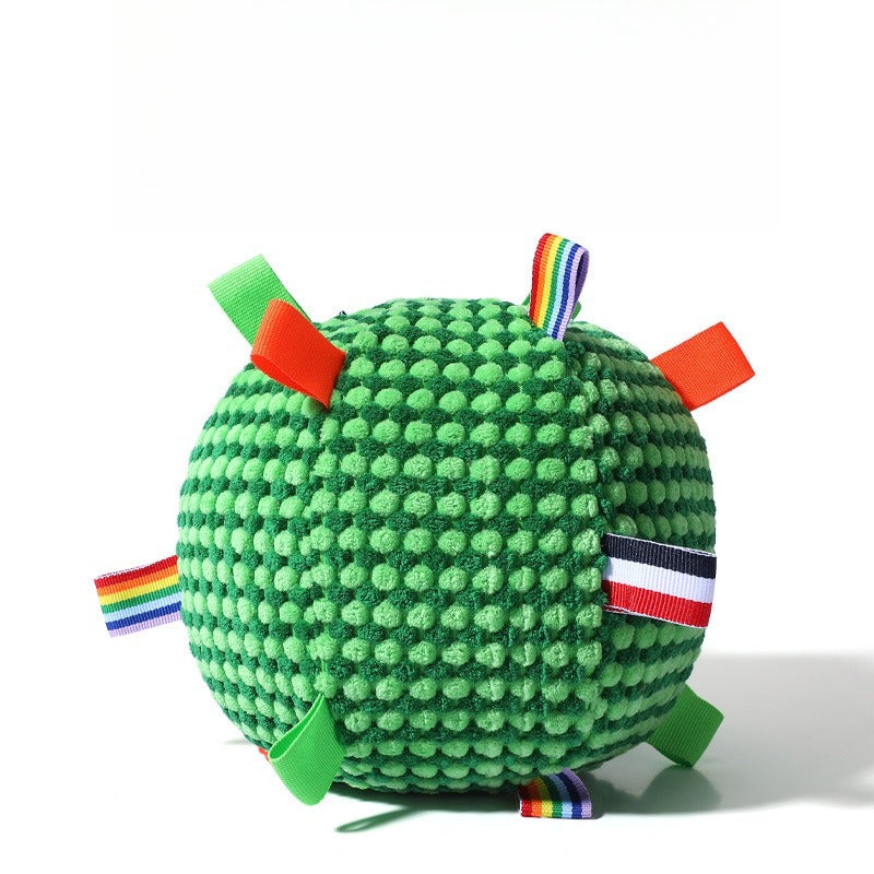 Interactive Plush Dog Toy