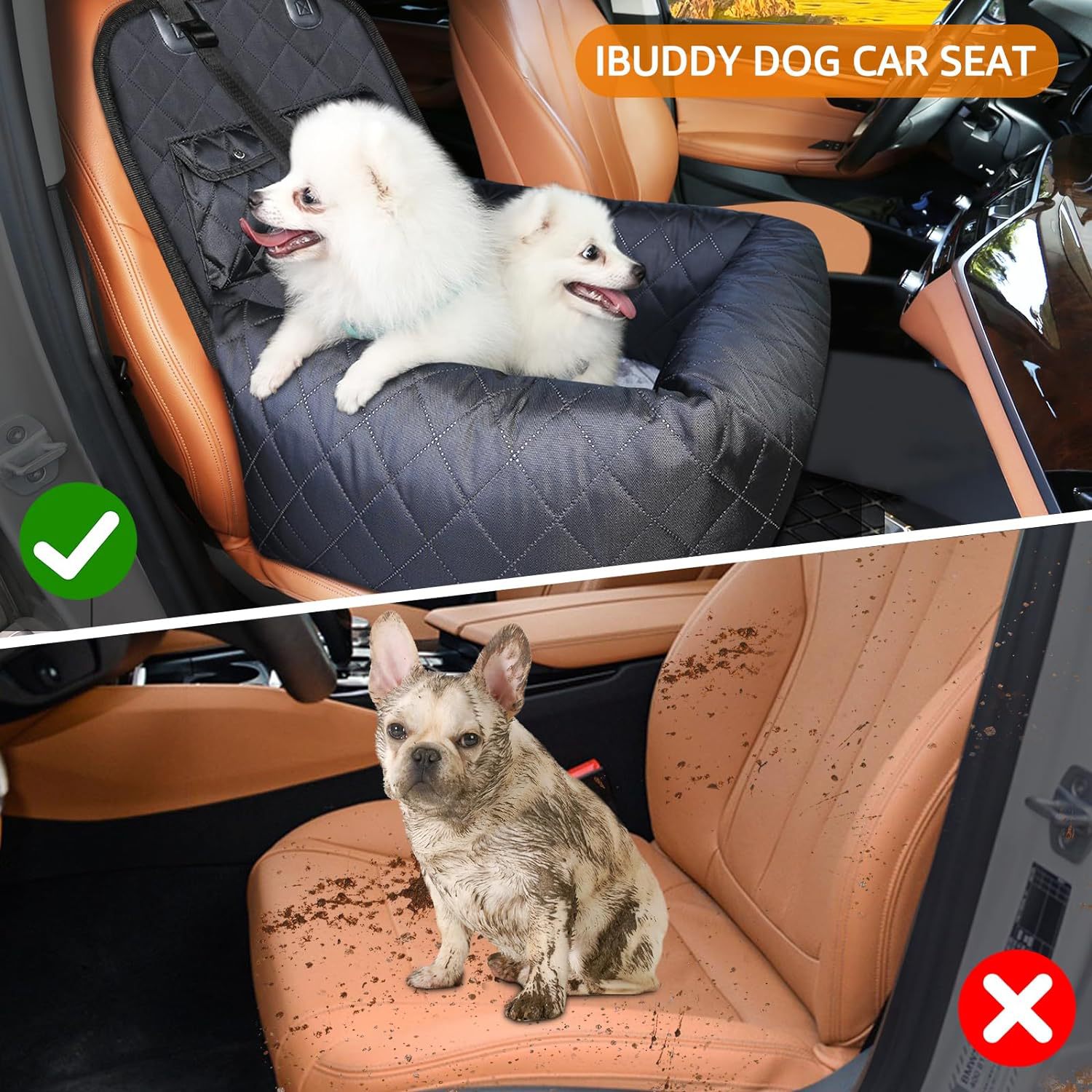 Car Waterproof Back Seat Pet Cover Protector Mat Safe Travel Accessories