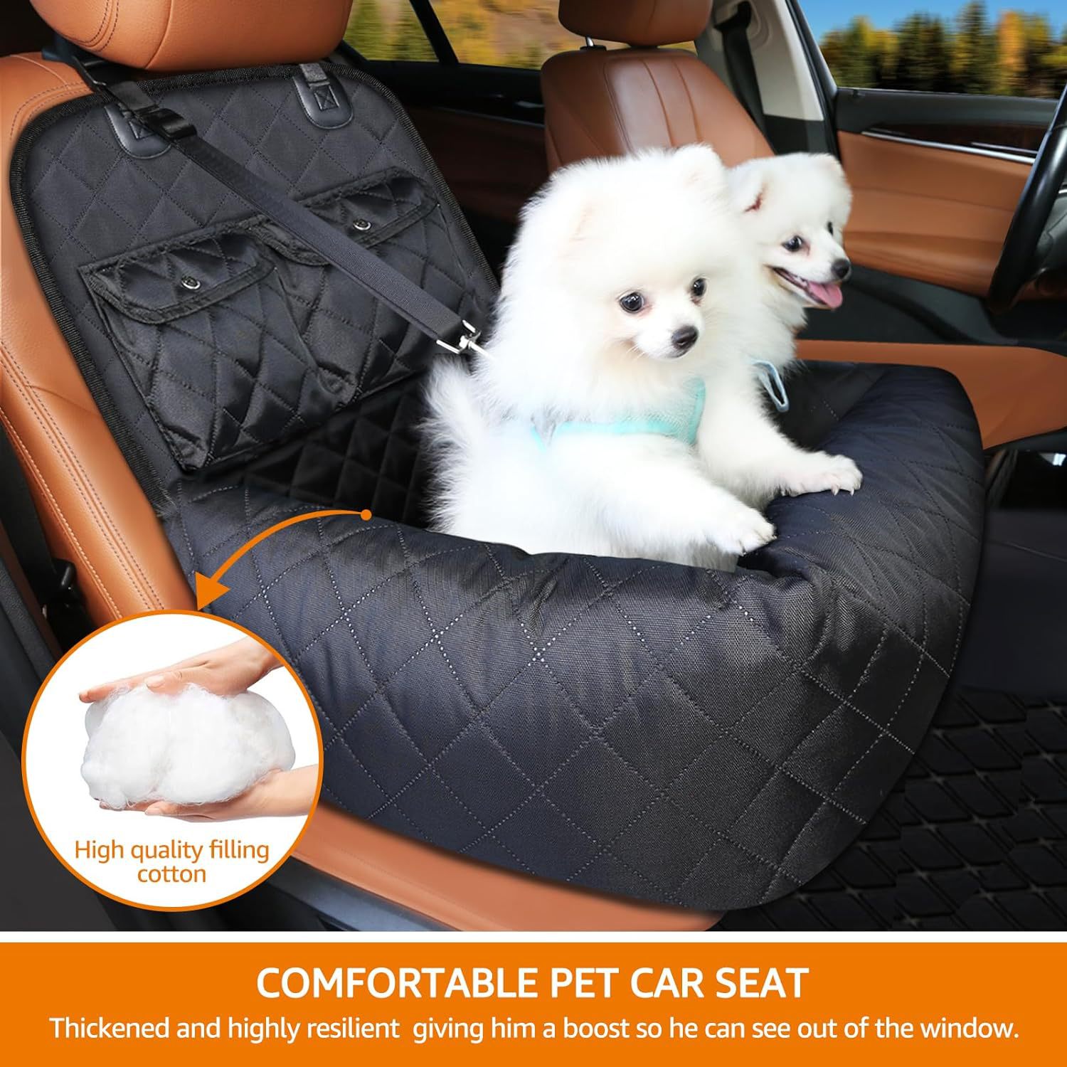 Car Waterproof Back Seat Pet Cover Protector Mat Safe Travel Accessories