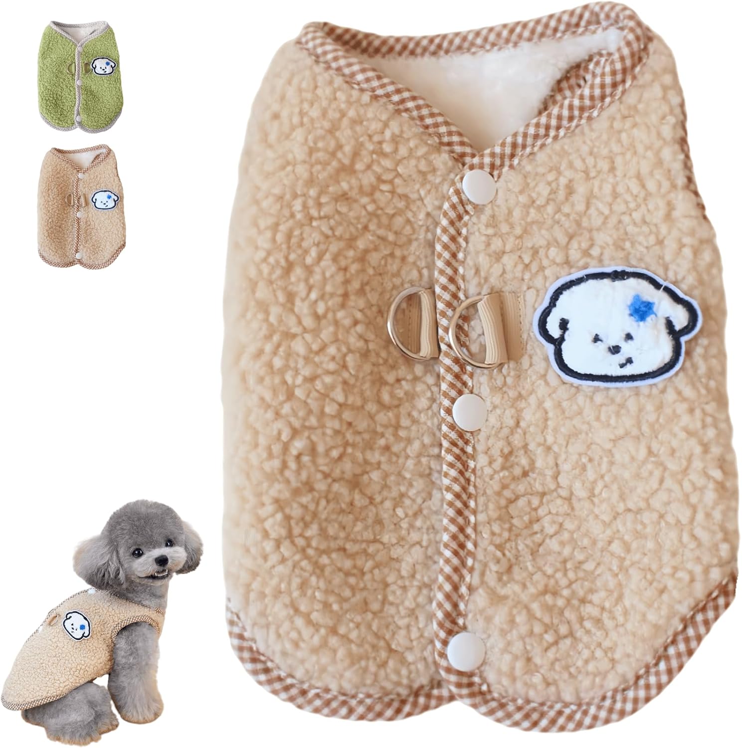 Warm Fleece Pet Outfit