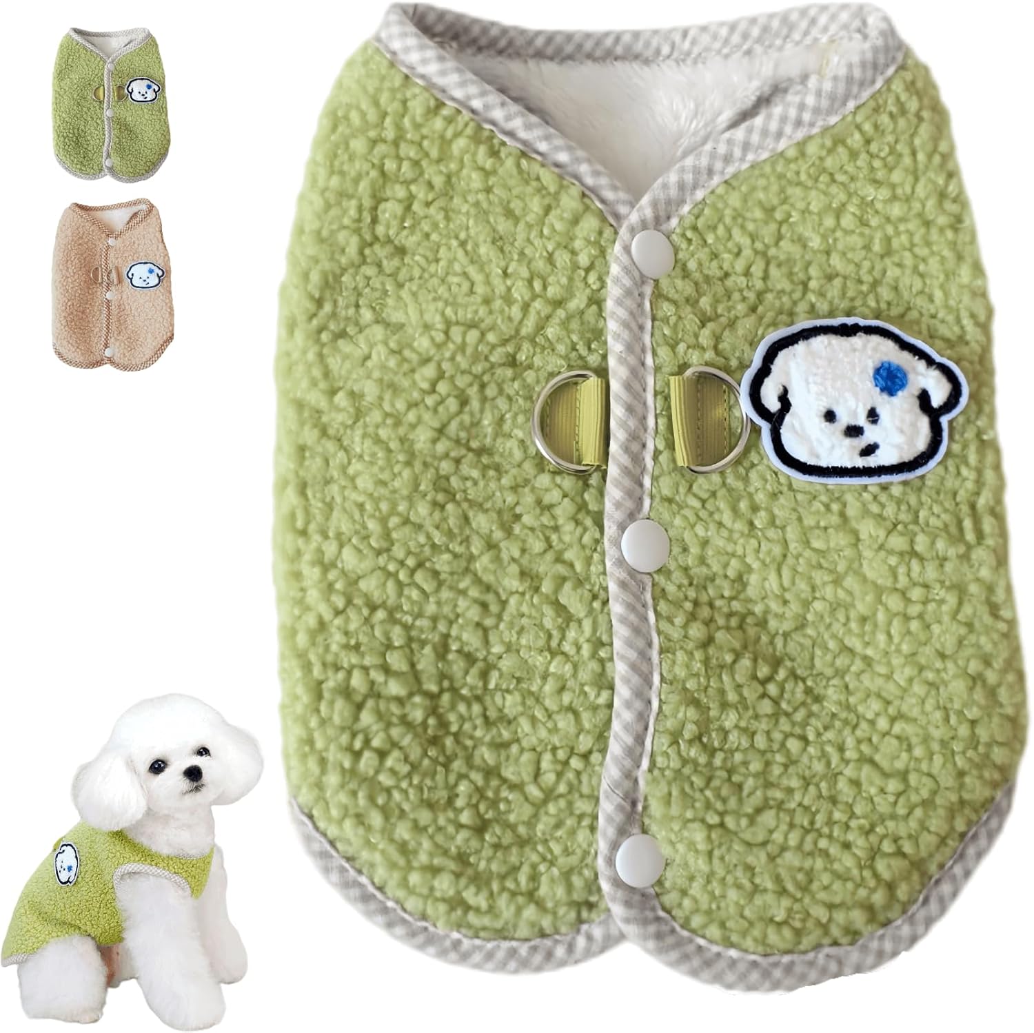 Warm Fleece Pet Outfit