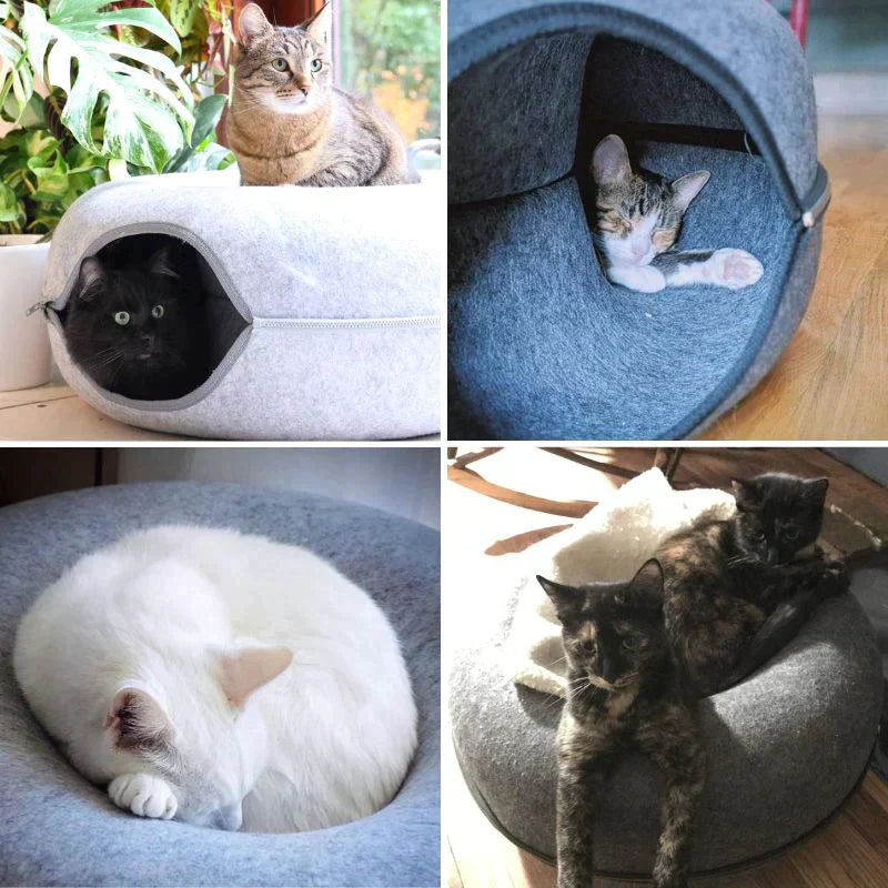 Luxurious Cat Bed and Playhouse – SchnurrNest – Cat Beds