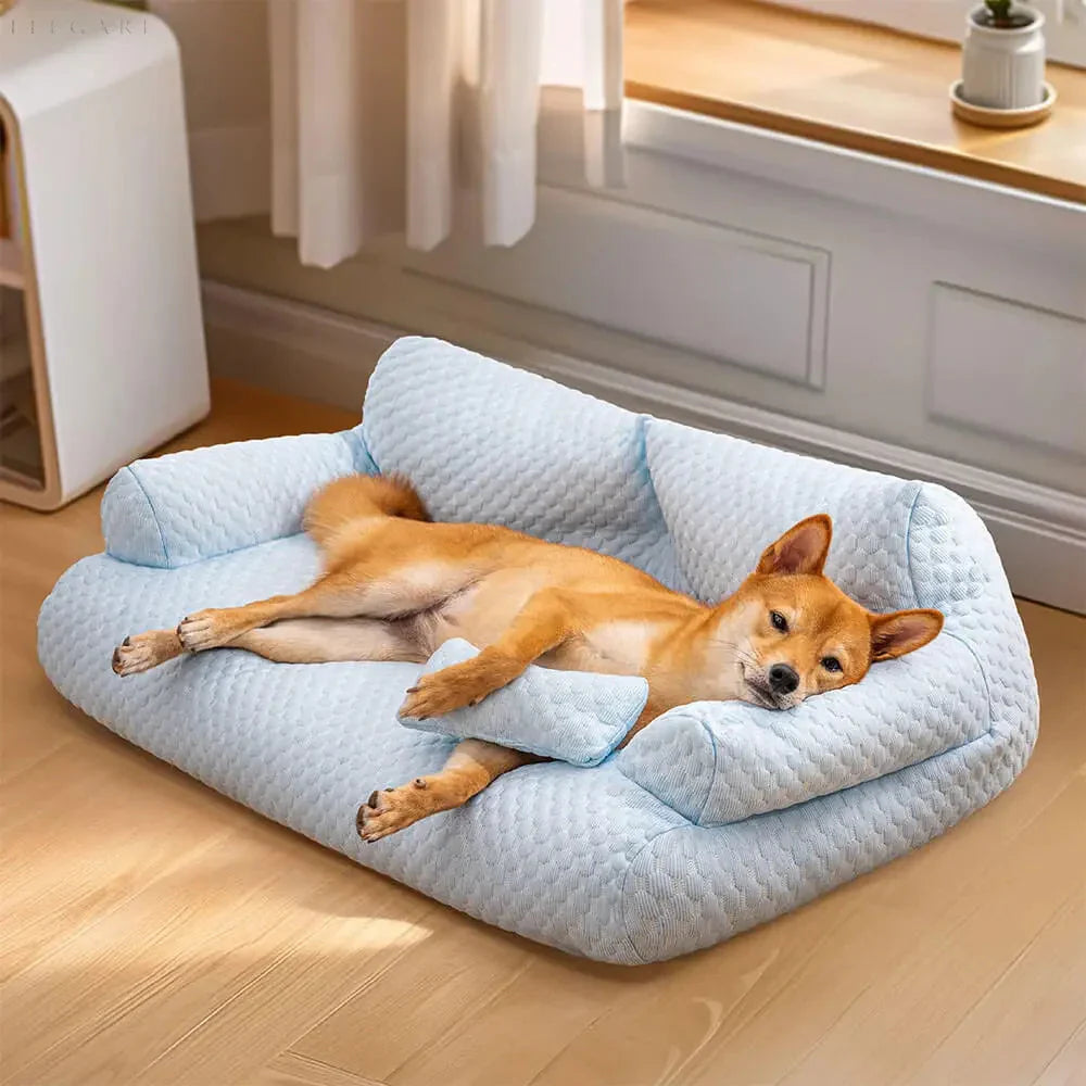 Washable Plush Cushion Bed for Pets - SnuggleNest – Beds