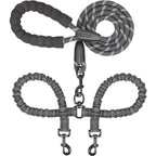Heavy Duty Dog Leash with Shock Absorbing Bungee