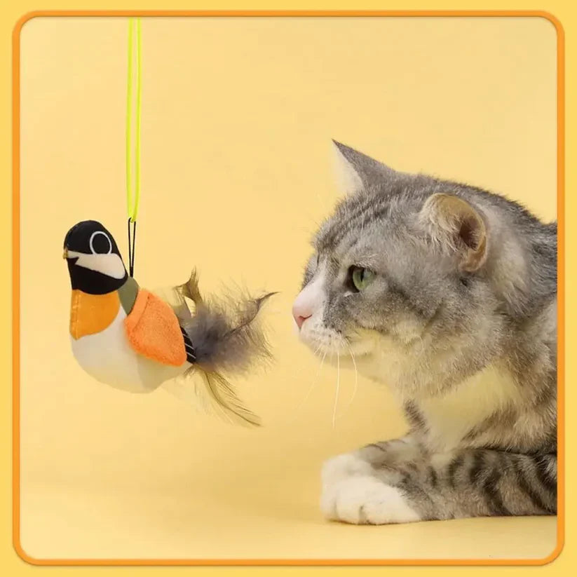 Hanging bird cat toy – Cat Toys