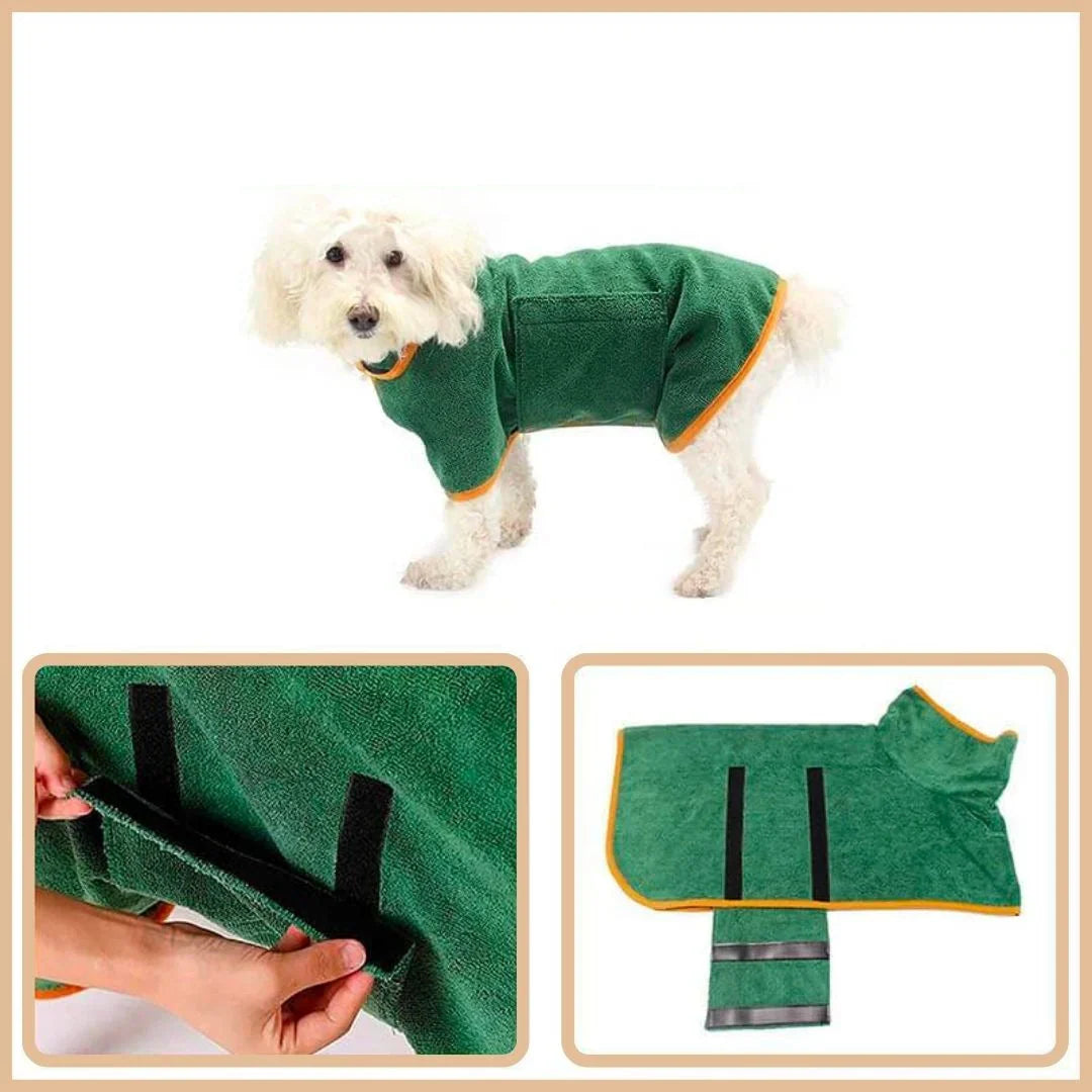 Pet Drying Robe - QuickDry Paws – Care & More
