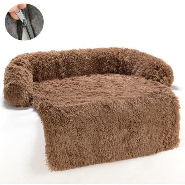 CozyPaws Washable Pet Sofa Blanket – Dog Beds