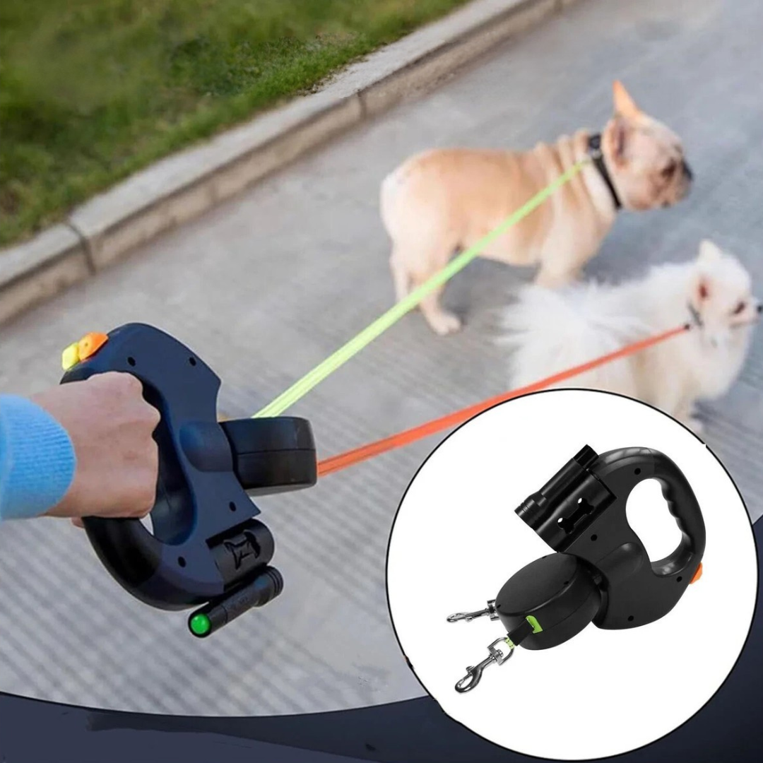 Tangle Free Dual Dog Leash – Leashes & Harnesses