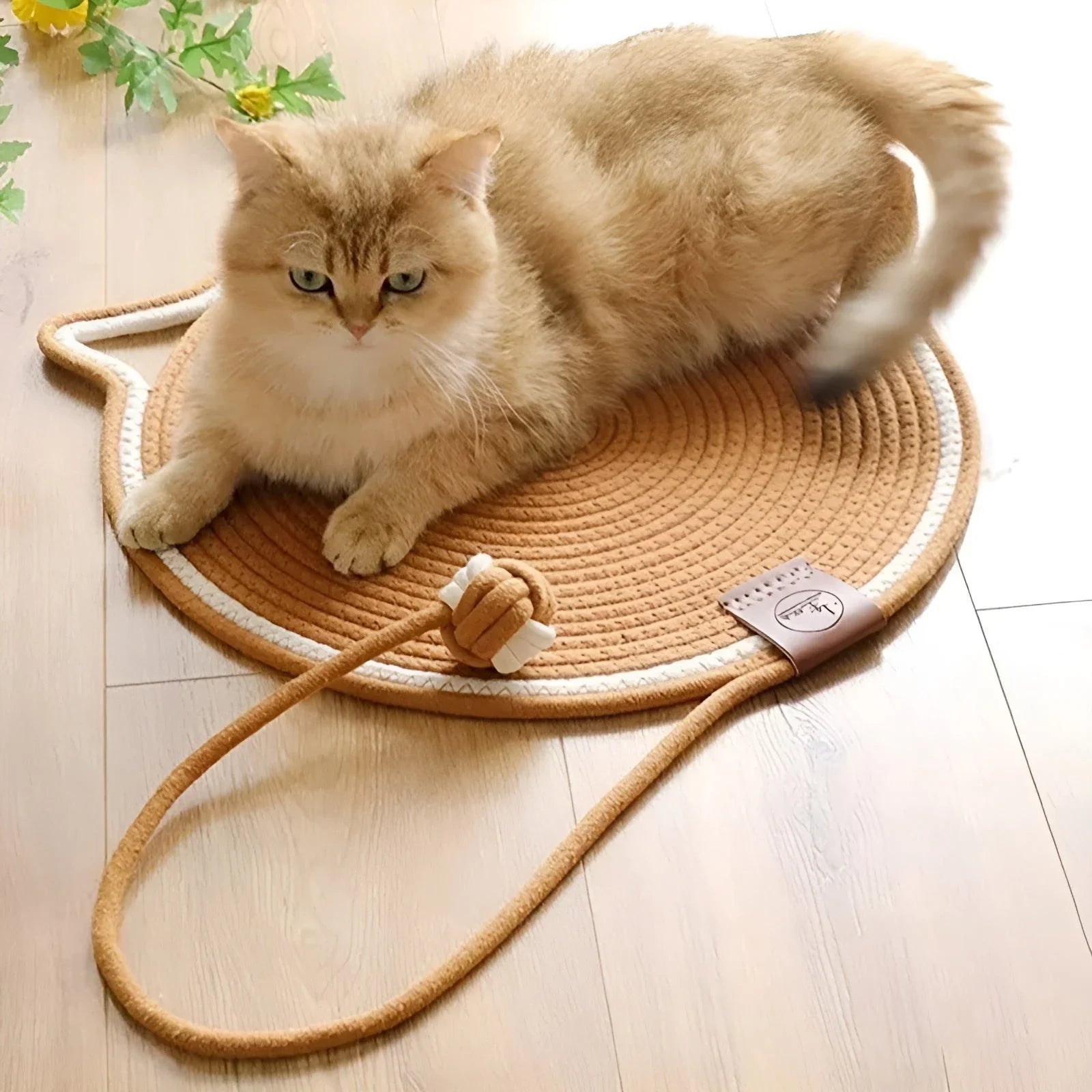 Cotton Rope Cat Scratching Mat – ScratchMate – Cat Beds