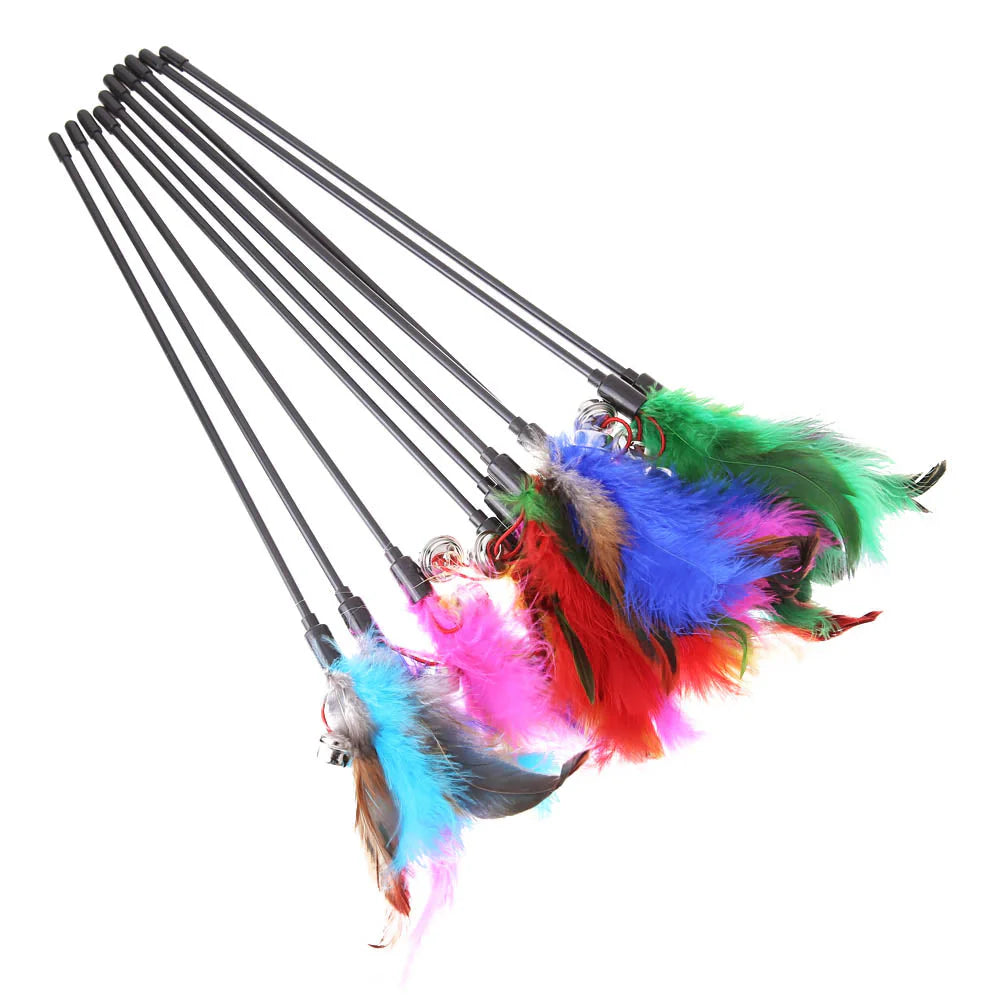 Cat Feather Toys (5-Pack) – PlayFeather – Cat Toys