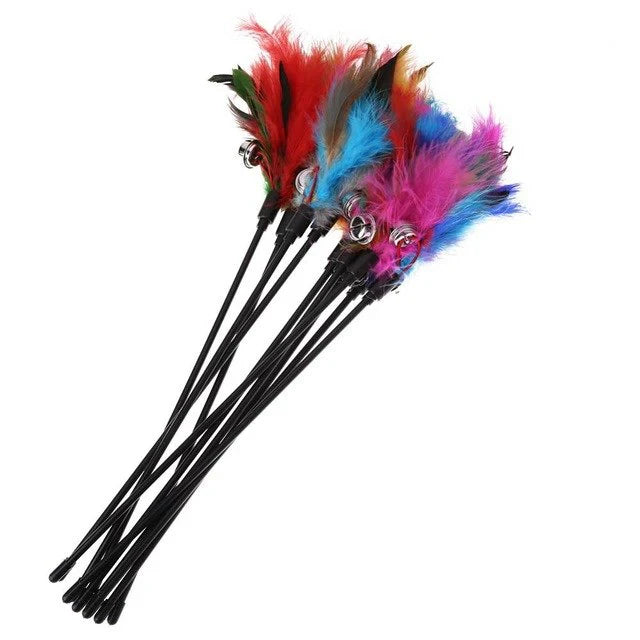 Cat Feather Toys (5-Pack) – PlayFeather – Cat Toys