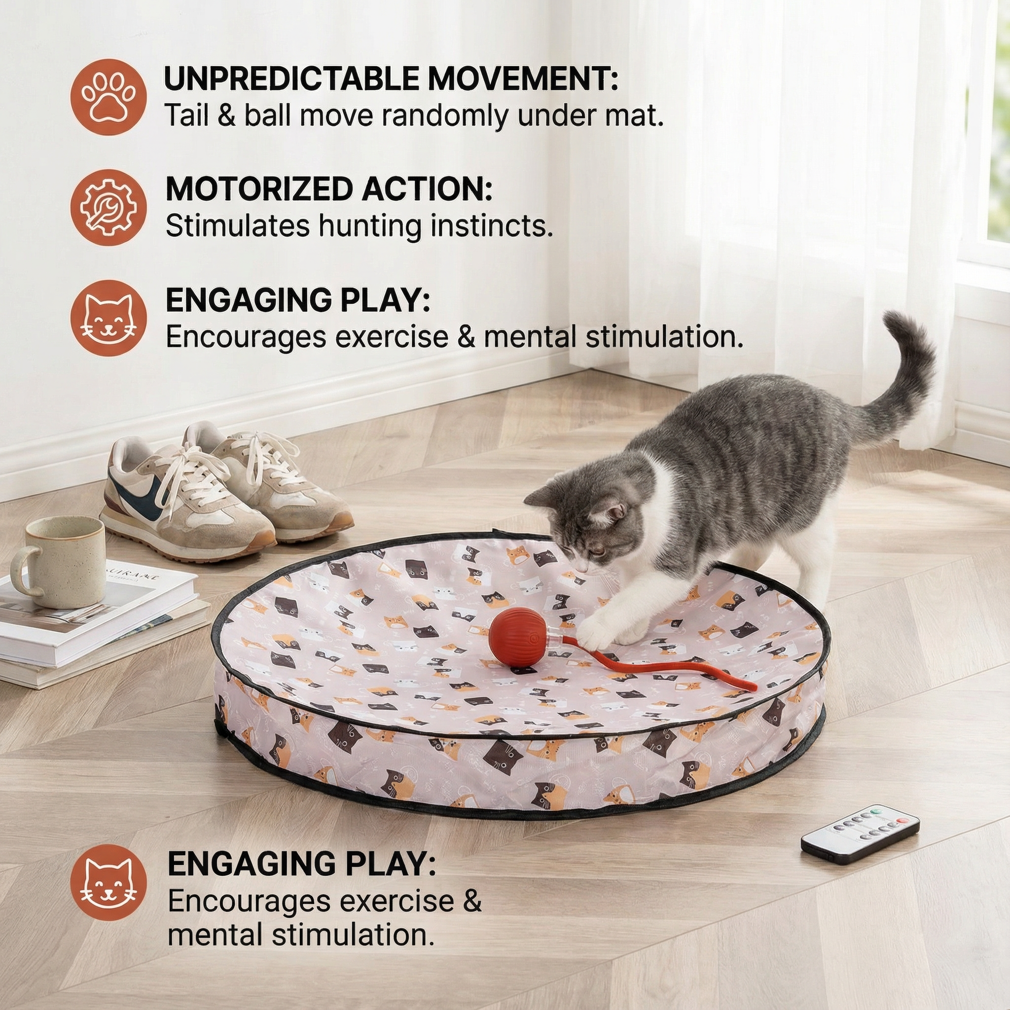 Interactive Hide and Seek Cat Toy – Cat Toys