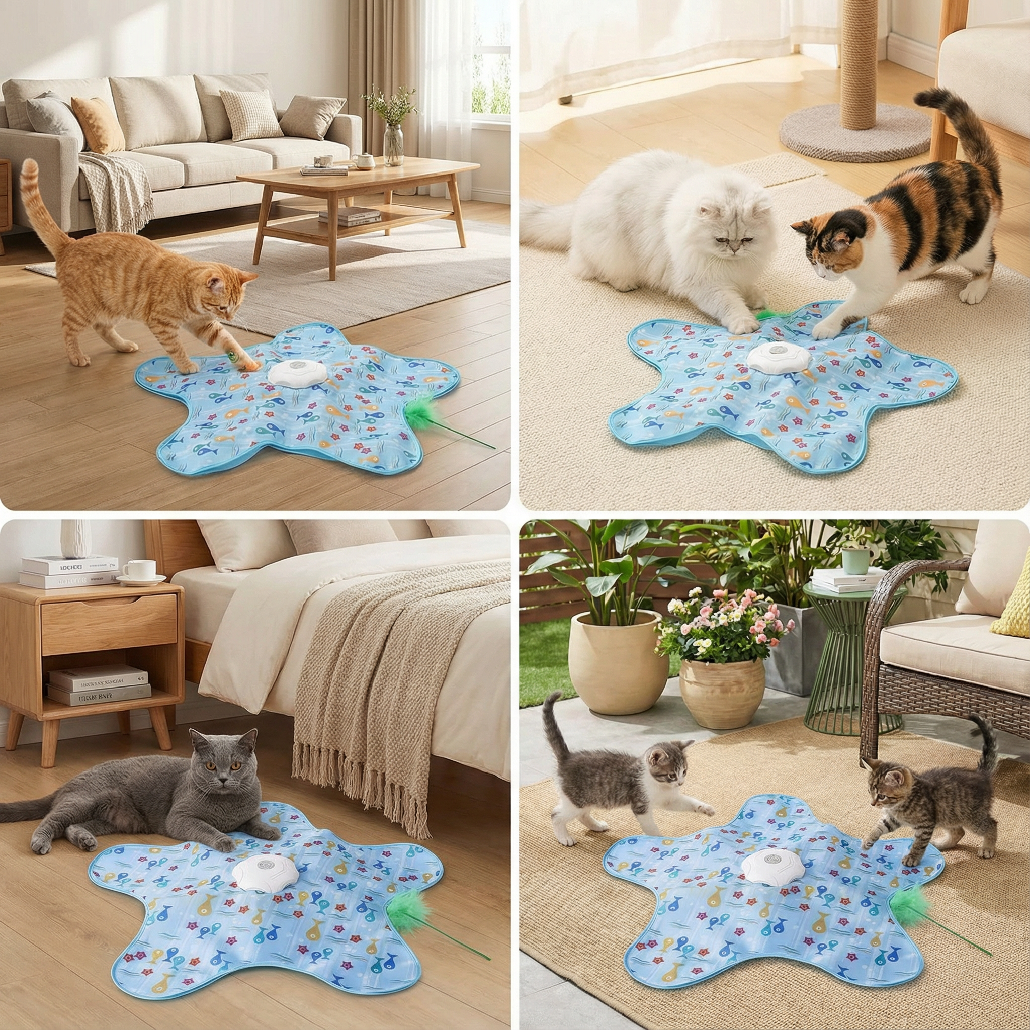 HuntingFun Pro – Automatic cat toy for stress relief and playtime fun